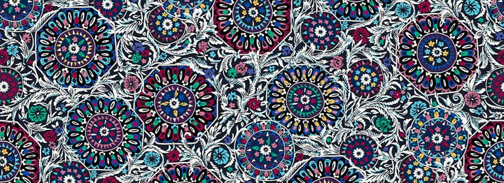 Vera Bradley Tablet Tamer Organizer "Stained Glass Medallion"