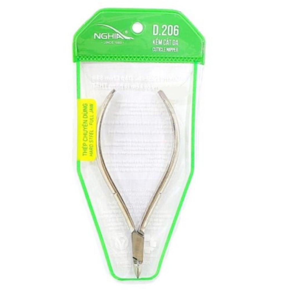 NGHIA D-206: Cuticle Nippers – Hard Steel Buy 10 Get 1 Free