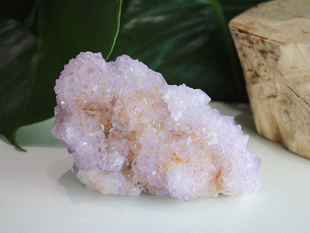 Sprit Amethyst Crystal Cluster | Cactus Quartz | Fairy Quartz