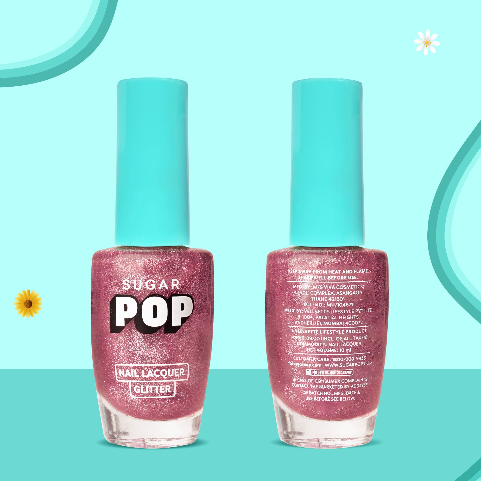 SUGAR POP 'Be a POPstar' 5 in 1 Nail Kit Nail Polish Gift Set for Women  MULTI - COLOUR - Price in India, Buy SUGAR POP 'Be a POPstar' 5 in 1