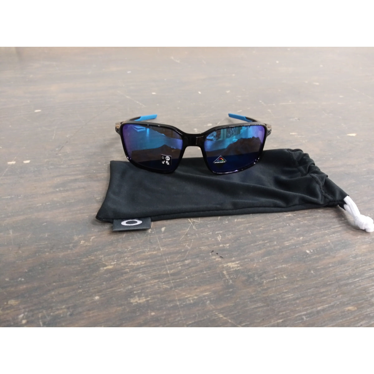 Oakley Siphon Sunglasses - Polished Black; Prizm Sapphire - Used - Acc -  Ourland Outdoor