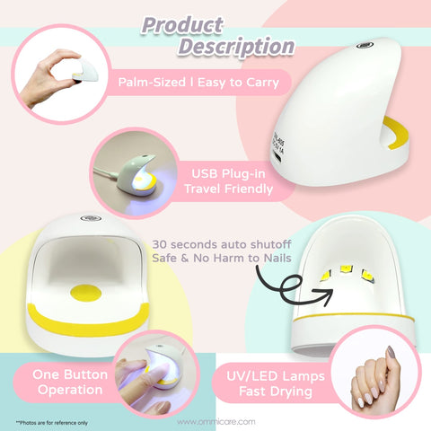 Ommi Care UV Nail Curing Lamp Product Description