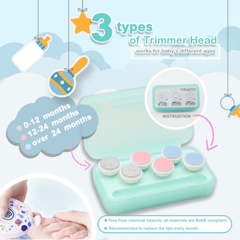 Baby Electrical Nail Trimmer Description EN 10