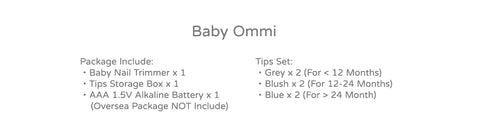 Baby Electrical Nail Trimmer Description EN 5
