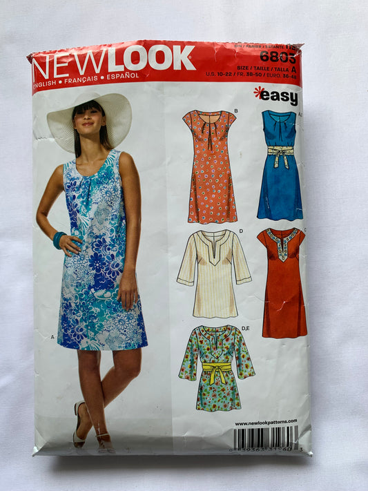 Simplicity New Look Sewing Pattern 6810 Misses' Jacket, Dress, Pants, –  grammasbestbynancy