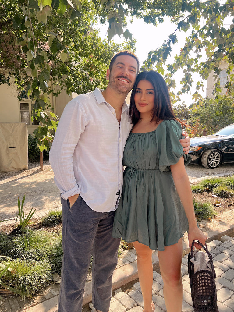 couples, stevie and sazan, a real good life