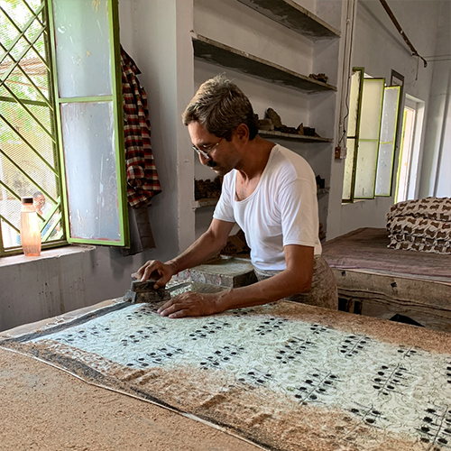 block-printing