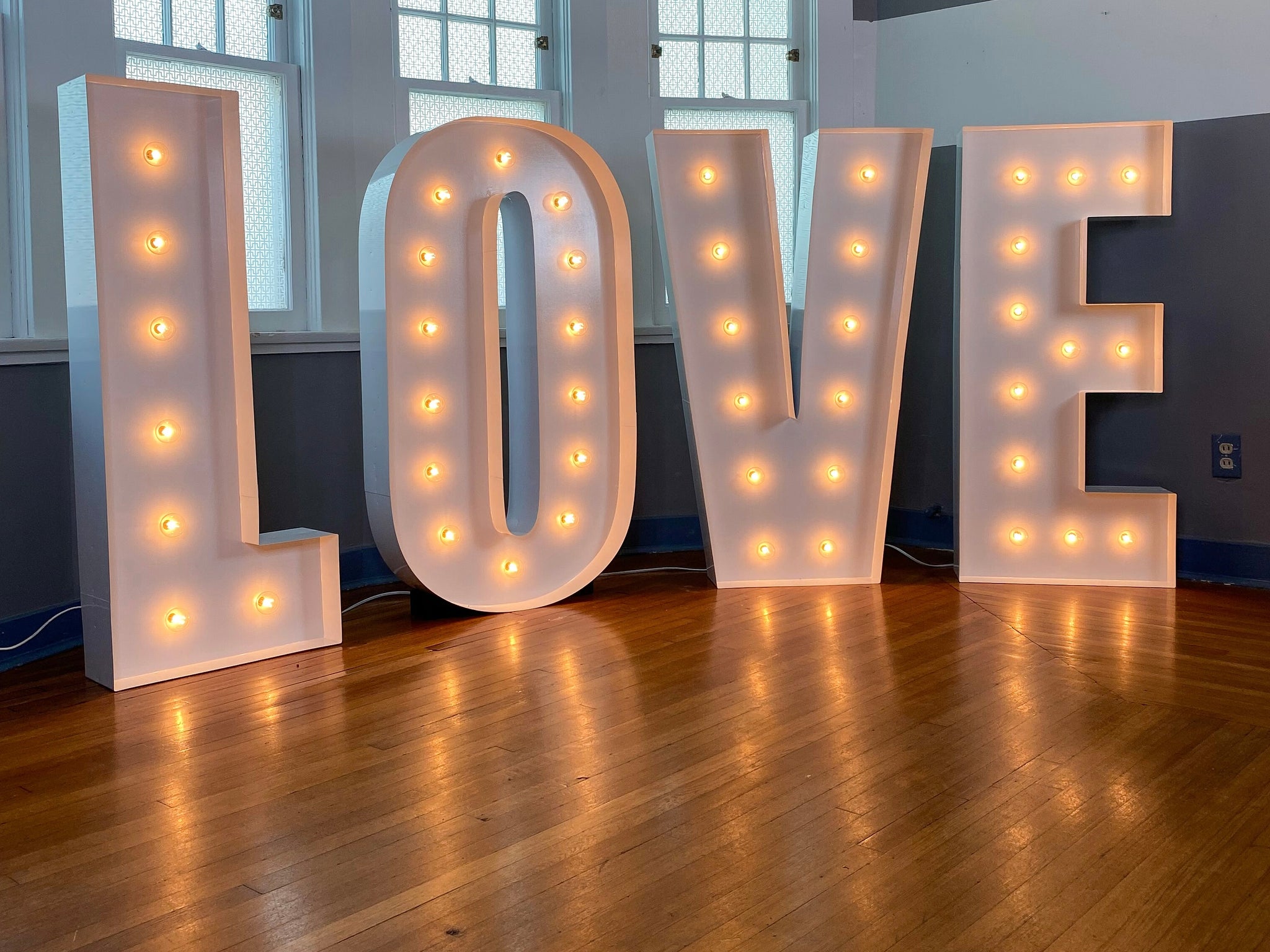 Large Light Up Letters for Wedding Party - WOWORK direct factory