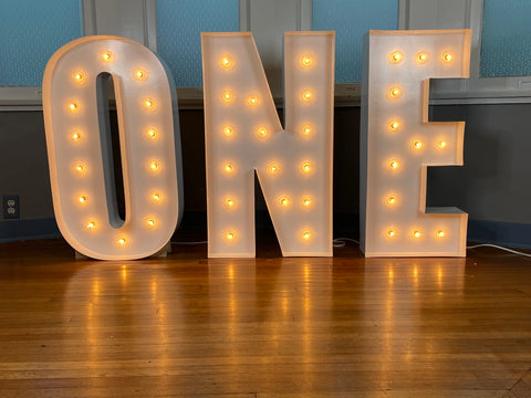 4 foot marquee letters