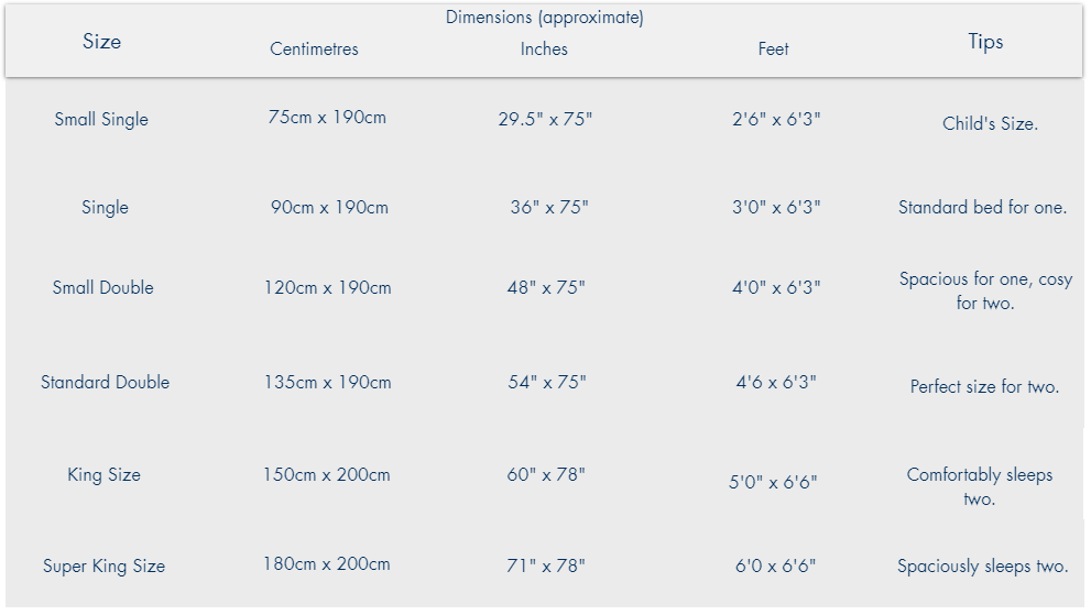 Size Guide