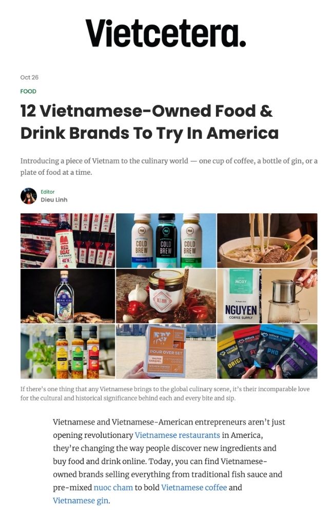12 Vietnamese-Owned Food & Drink Brands To Try In America