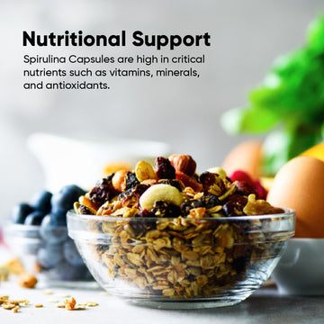 Nutritional Support spirulina capsules