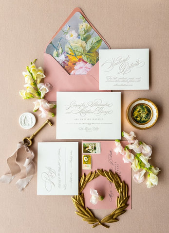 wedding invitations, semi-custom wedding invitations, elegant wedding invitations, luxury wedding invitation
