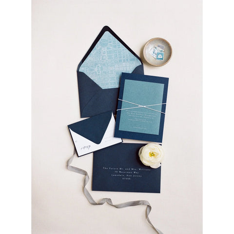 wedding invitations, semi-custom wedding invitations, elegant wedding invitations, luxury wedding invitations, blue wedding invitations, modern wedding invitations