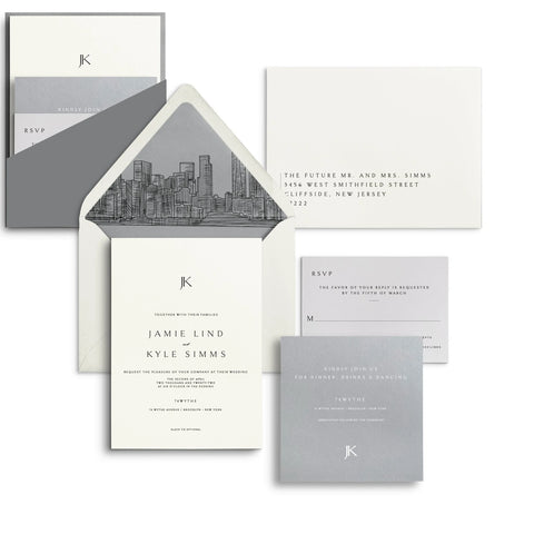 Modern Wedding Invitations – Lively House & Home