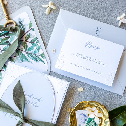 Letterpress Wedding Invites