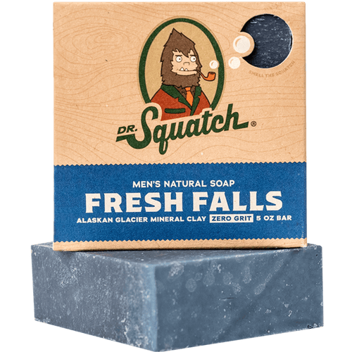 Dr. Squatch Alpine Sage – 5 oz Mens Soap Bar * * Damaged Package* *
