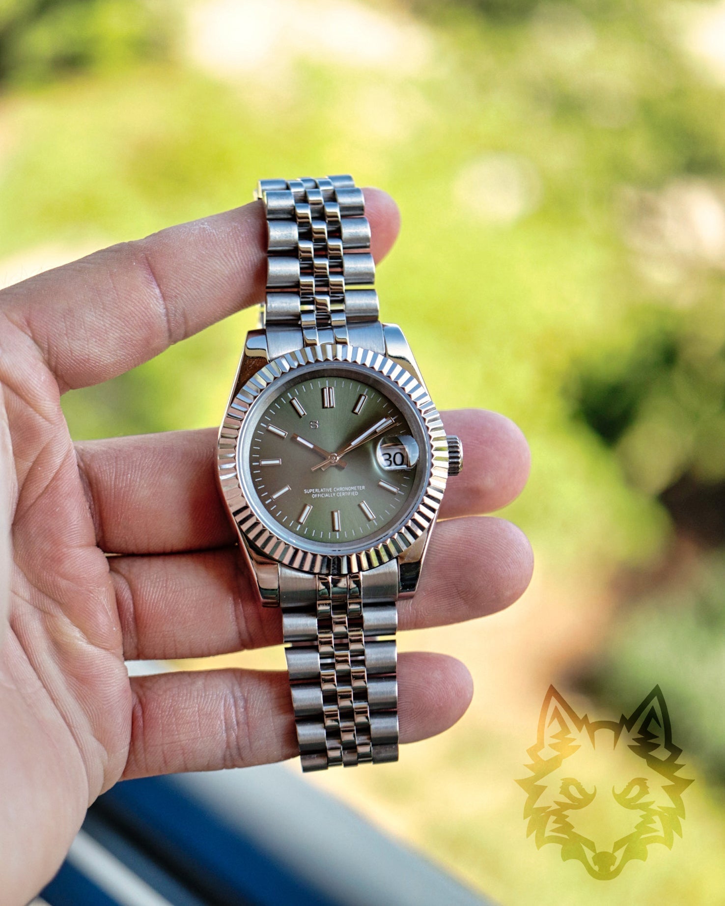 SEIKO MOD DATE JUST GREEN PALMIER｜Recherche TikTok