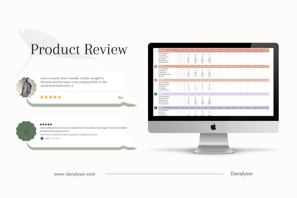 Best Social Media Analysis Tracking Spreadsheets Template Review