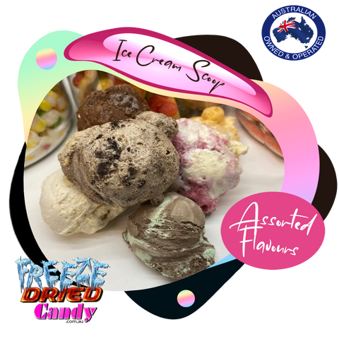 Freeze Dried Ice Cream - Freeze Dried Candy Lollies Sweets Treat & Ice Cream