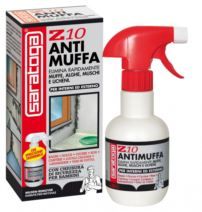 Spray antimoho para todas las superficies Z10 250ml - SARATOGA