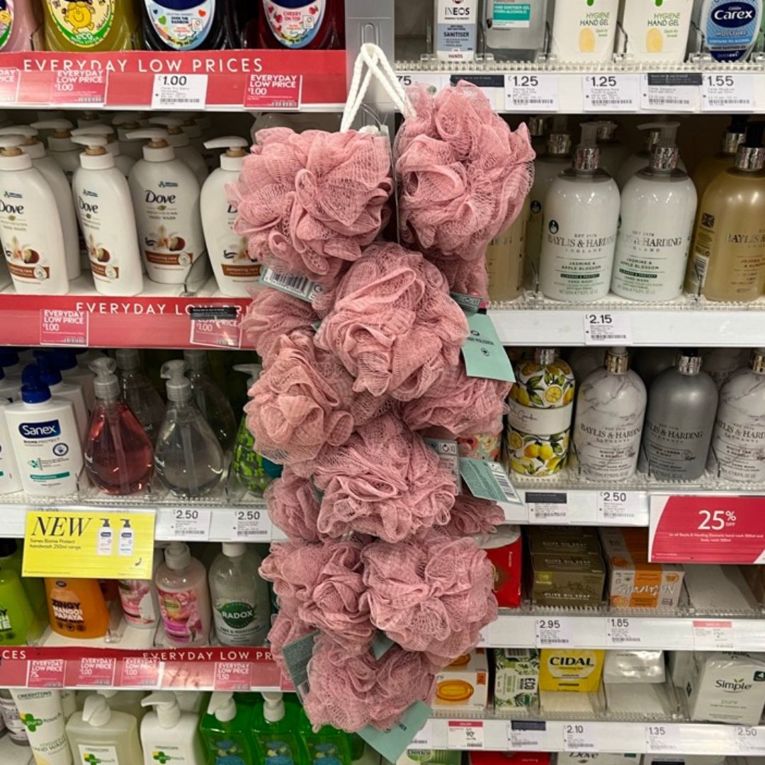 Loofah for bathtime 