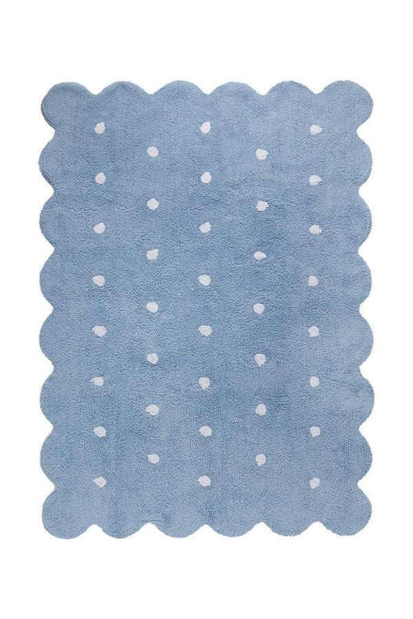 Washable Rug Mini Biscuit Pearl Grey