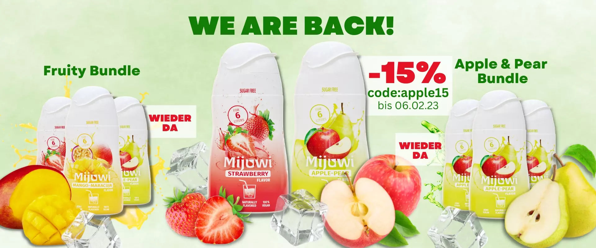 15% Rabatt Apple Geschmack & Paar Bundle