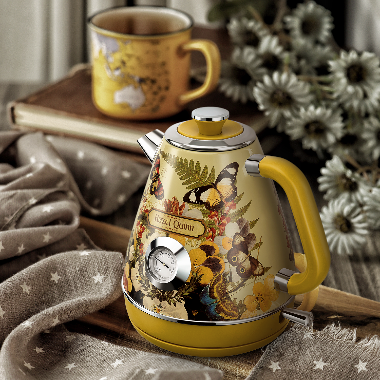 Retro Electric Kettle - Hazel Quinn