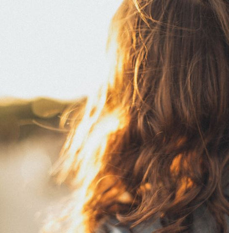 Gepflegte Haare mit Mandelöl