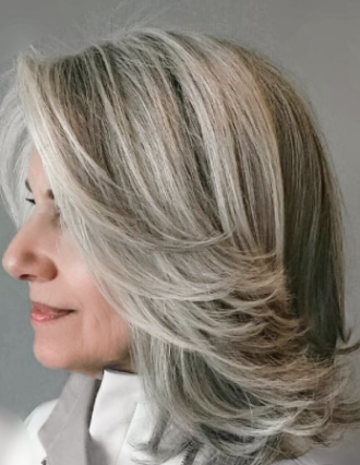 Youthful Hairstyles for Grey Hair by Iles Formula