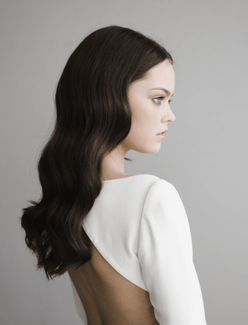 Beautiful Brunette Layered Cut with Soft Vintage Hollywood Waves - The  Latest Hairstyles for Men and Women (2020) - Hairstyleology