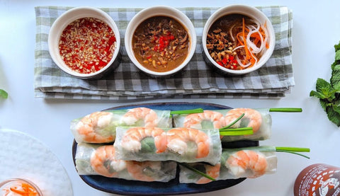 Vietnamese Rice Paper Roll Recipe | Matthew's Foods Online Oriental Supermarket