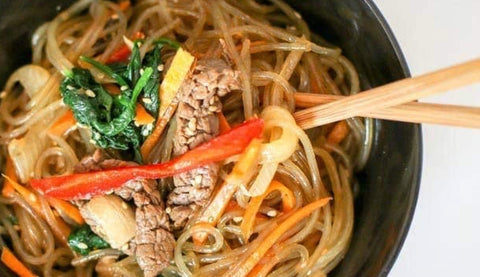 Korean Stir Fried Vermicelli Recipe | Matthew's Foods Online Oriental Supermarket