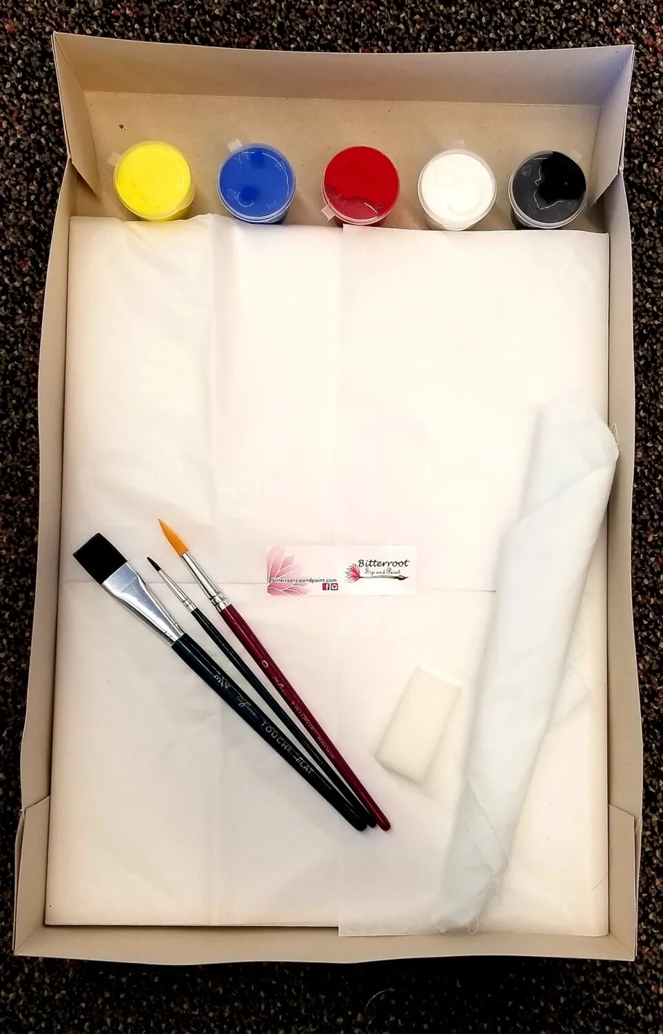 Buy 11x14 Canvas Painting Kit (1 canvas) at Lubbock, TX