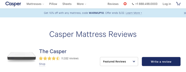 casper-mattress-reviews