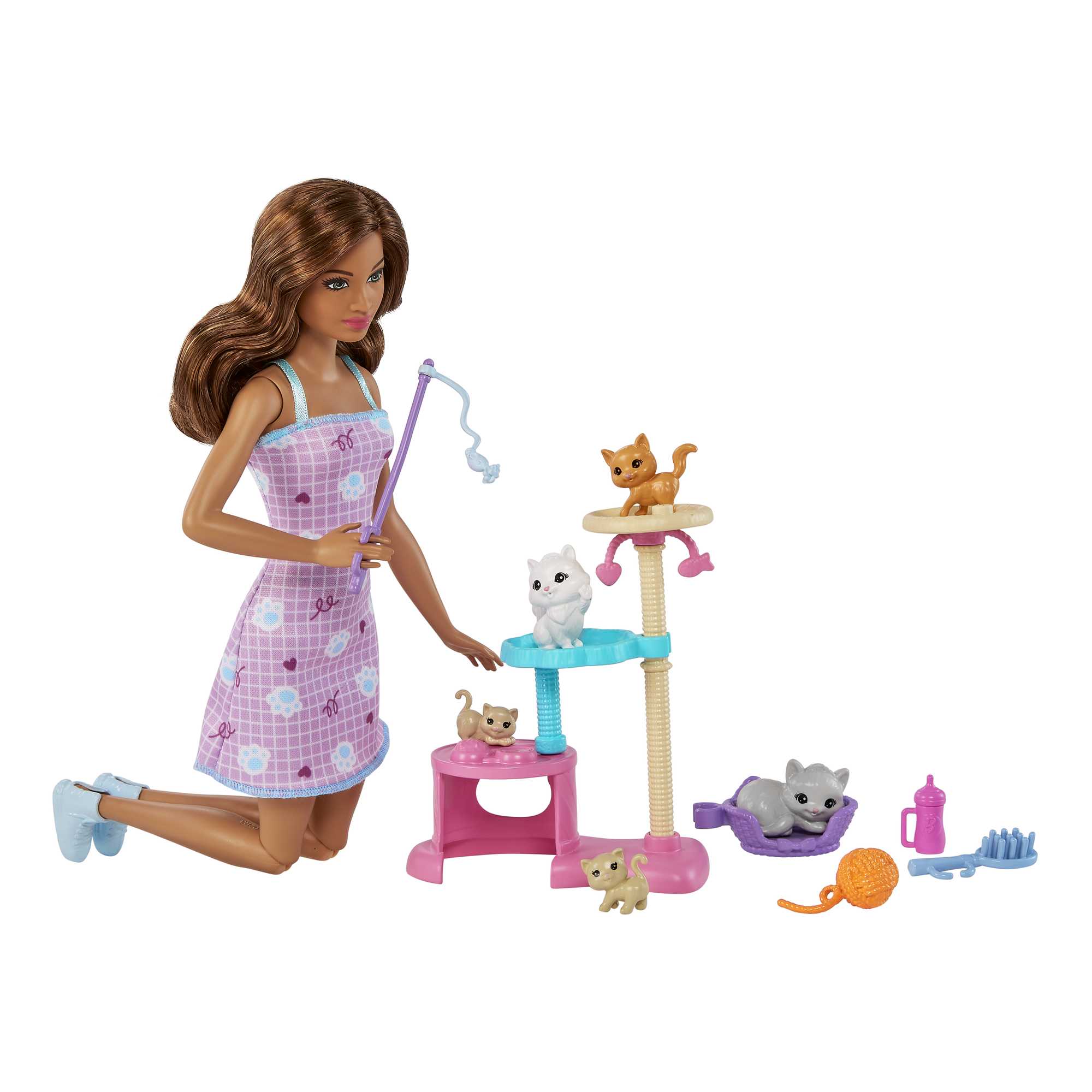 Mattel Barbie Profissões, Conjunto Pediatra Loira, Multicolorido :  : Brinquedos e Jogos