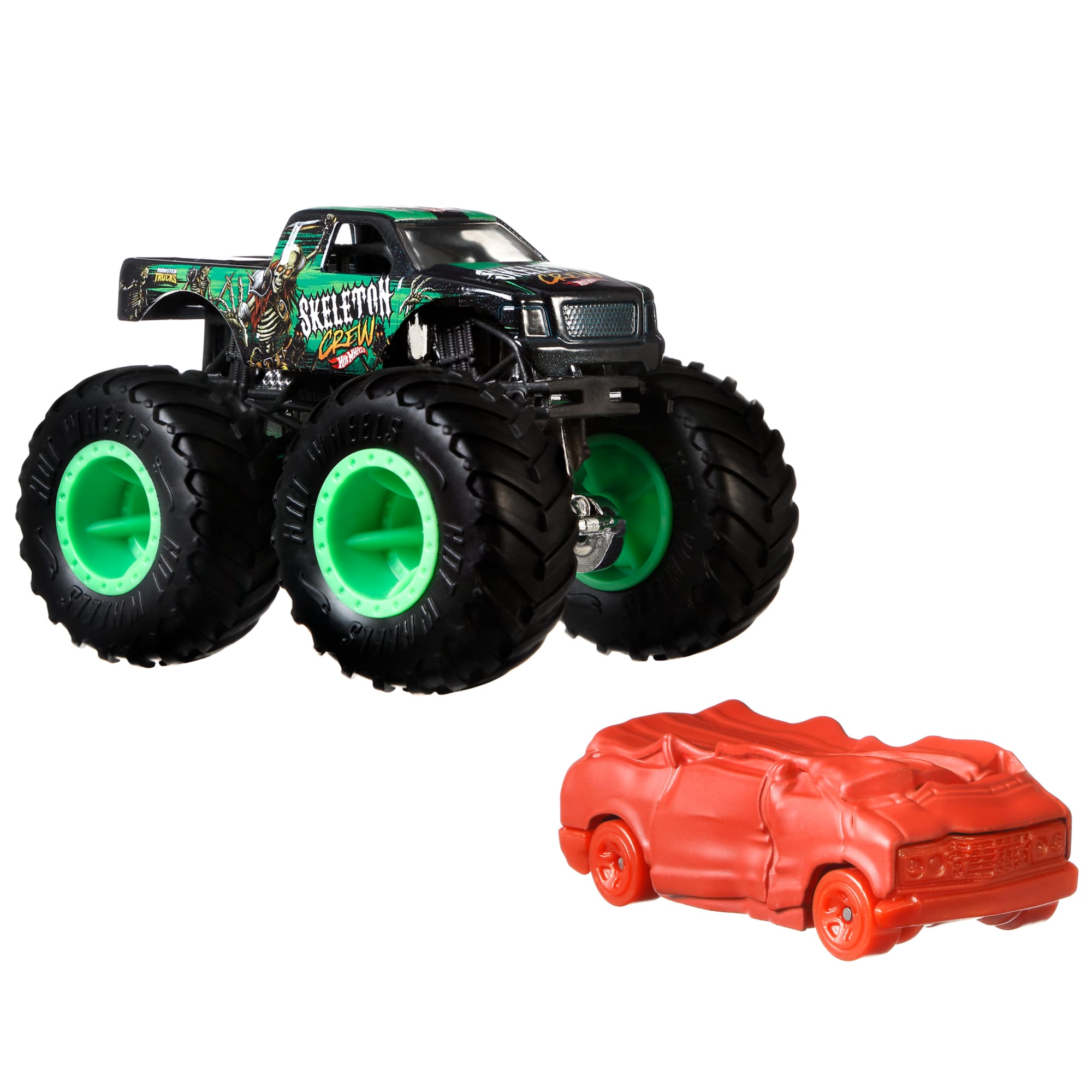 Carrinho Hot Wheels Monster Trucks Chassis Snapper Hkm09