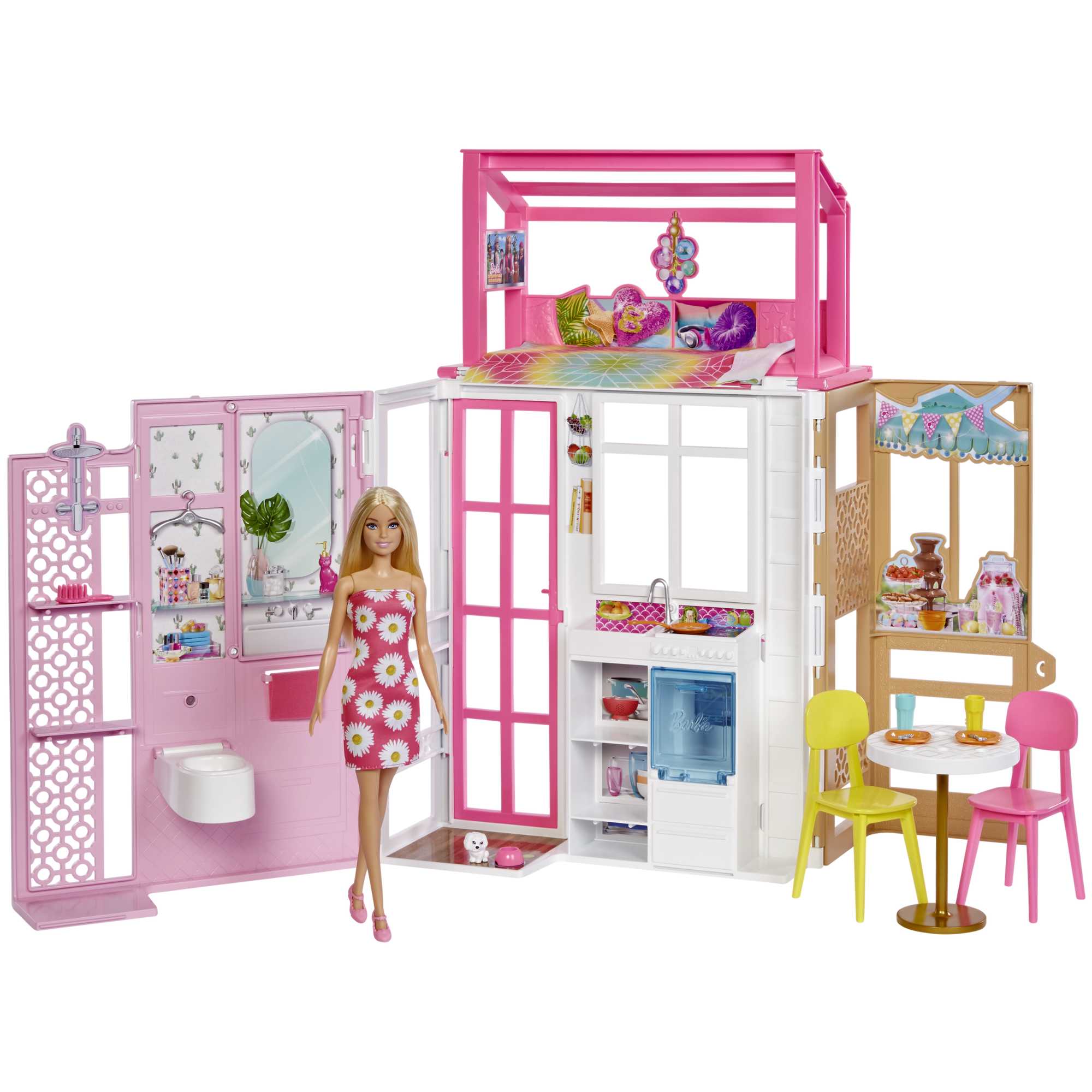 Polly Pocket Mega Trailer Da Polly Rosa Mattel Rosa : :  Brinquedos e Jogos