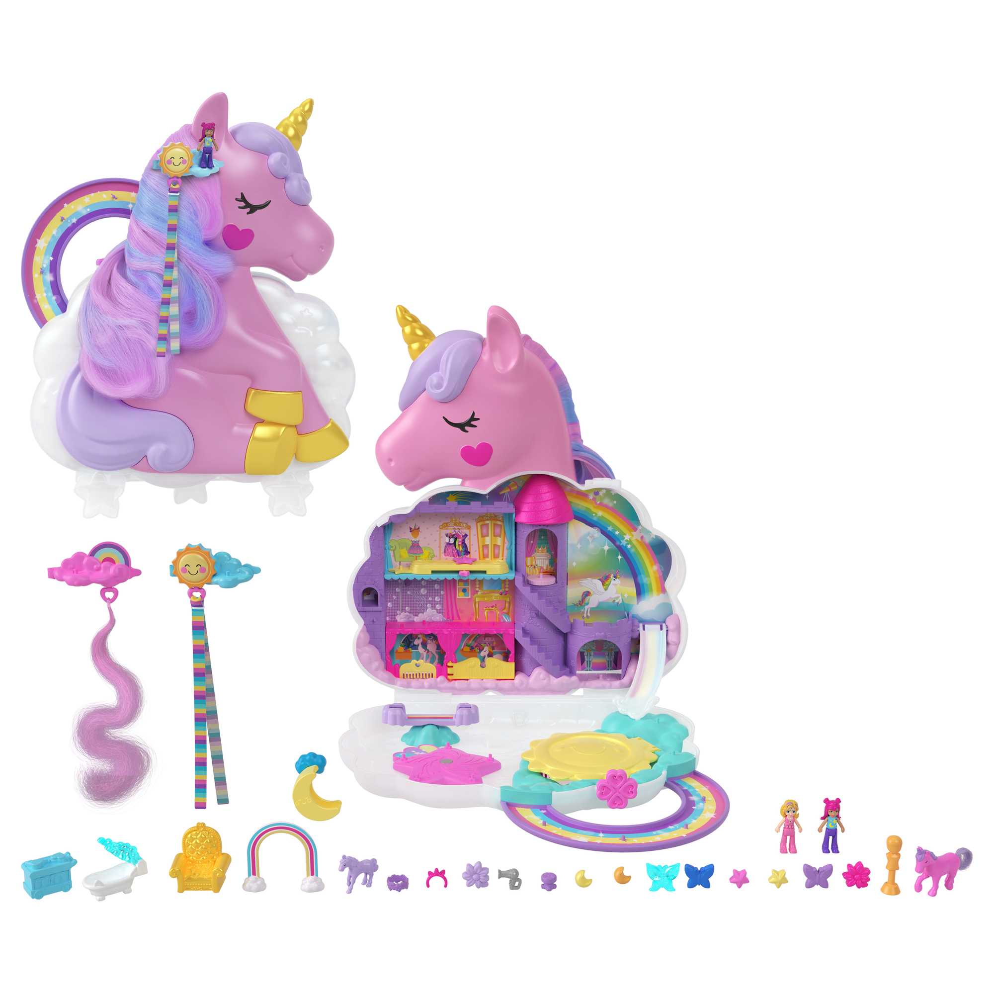 Polly Pocket Playset Shopping Doces Surpresas, Multicolorido, HHX78 :  : Brinquedos e Jogos