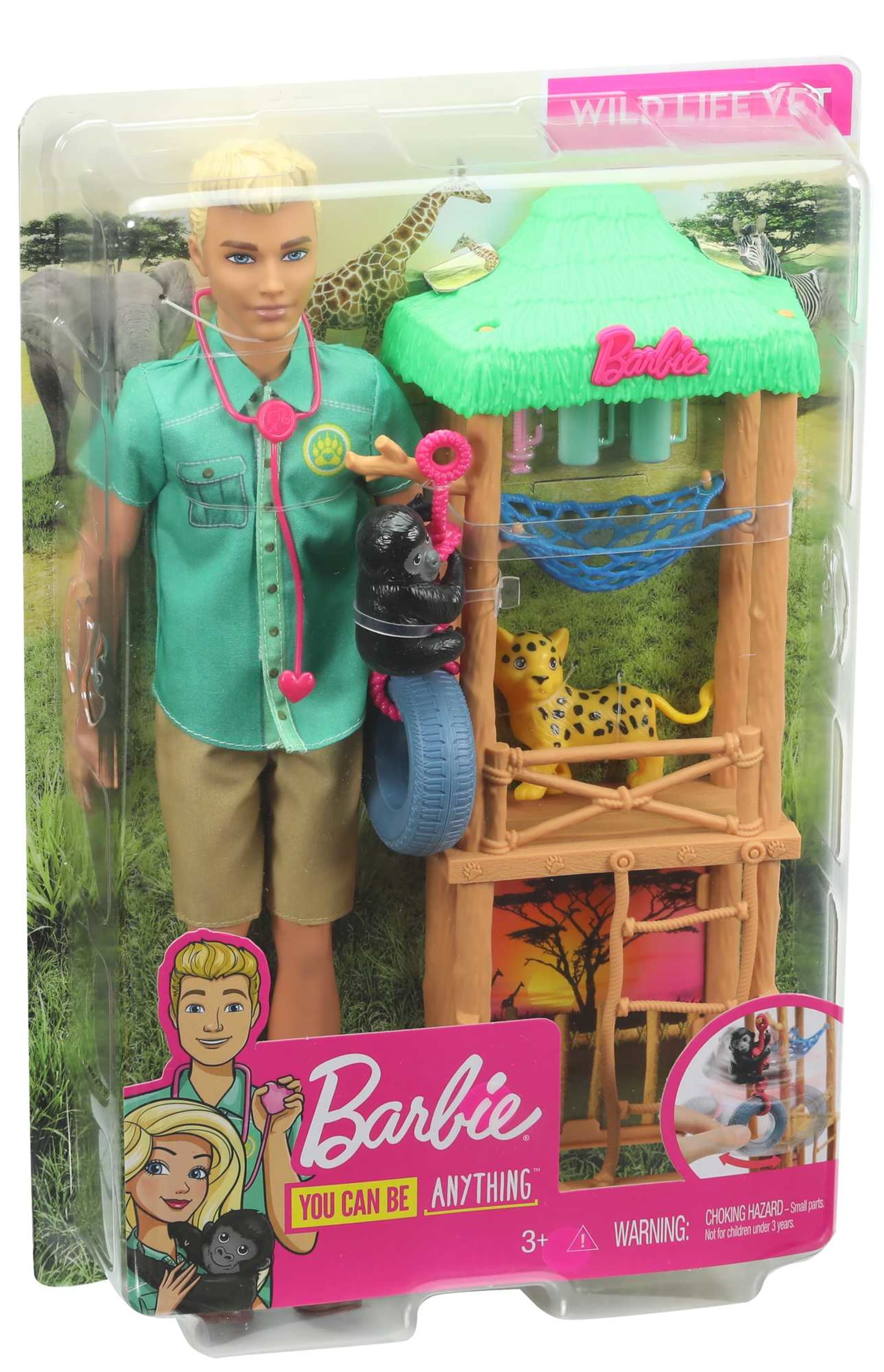 tempel toeter Somatische cel Barbie Wildlife Vet Doll | Mattel