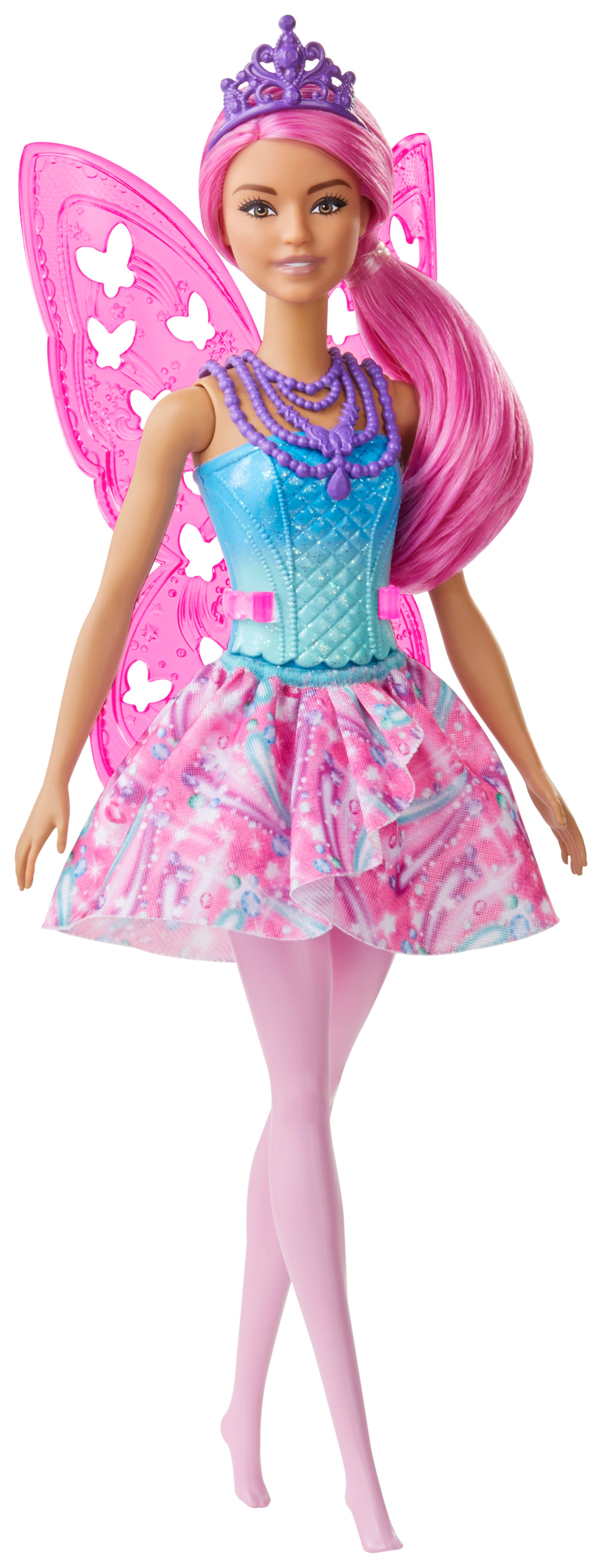 Boneca Barbie Filme Petite Macacão Rosa e Acessórios HPL76 Mattel