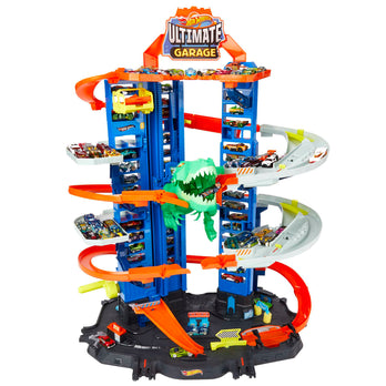 pista hotwheels ultimate garage