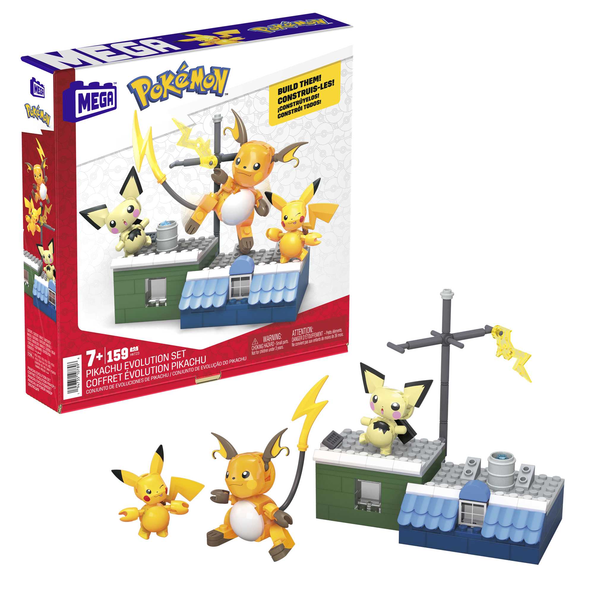 Mega Construx Pokémon Jogo de construção Ruínas Esquecidas, Modelo