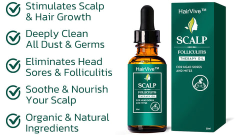 HairVive™ Scalp Folliculitis Therapy තෙල්