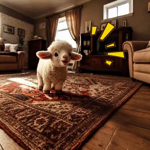 LambieSoft™ Adorable Plush Lamb