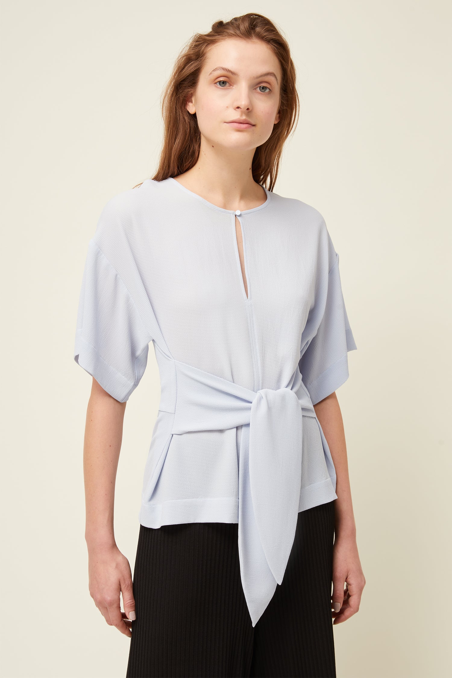 Nouvelle Bow Wide Sleeve Top