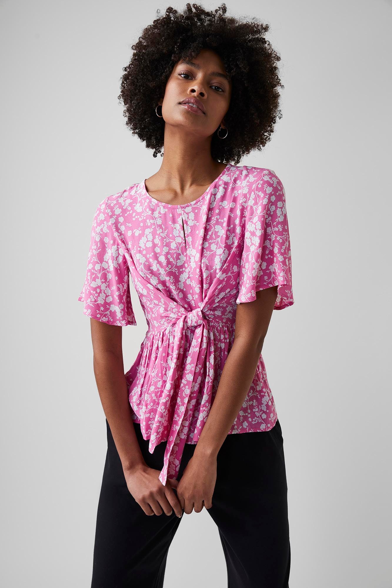 Fresh Ditsy Floral Top