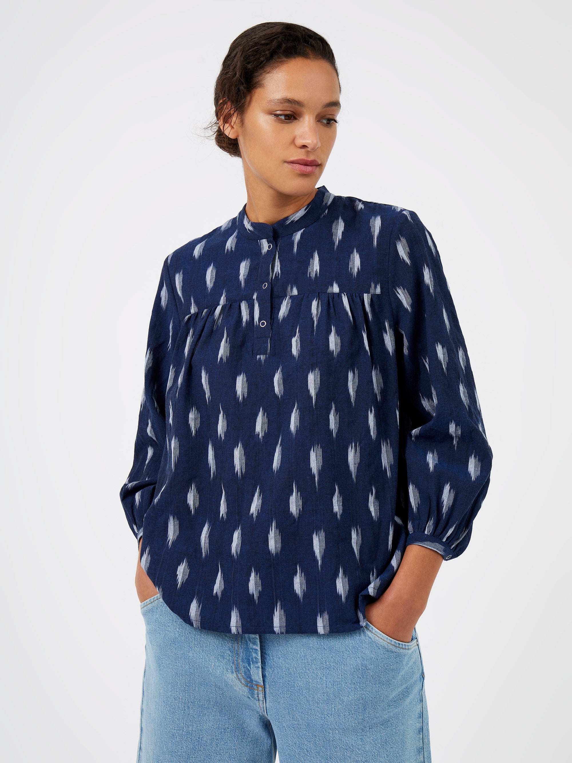 Summer Indigo Blouse Summer Indigo