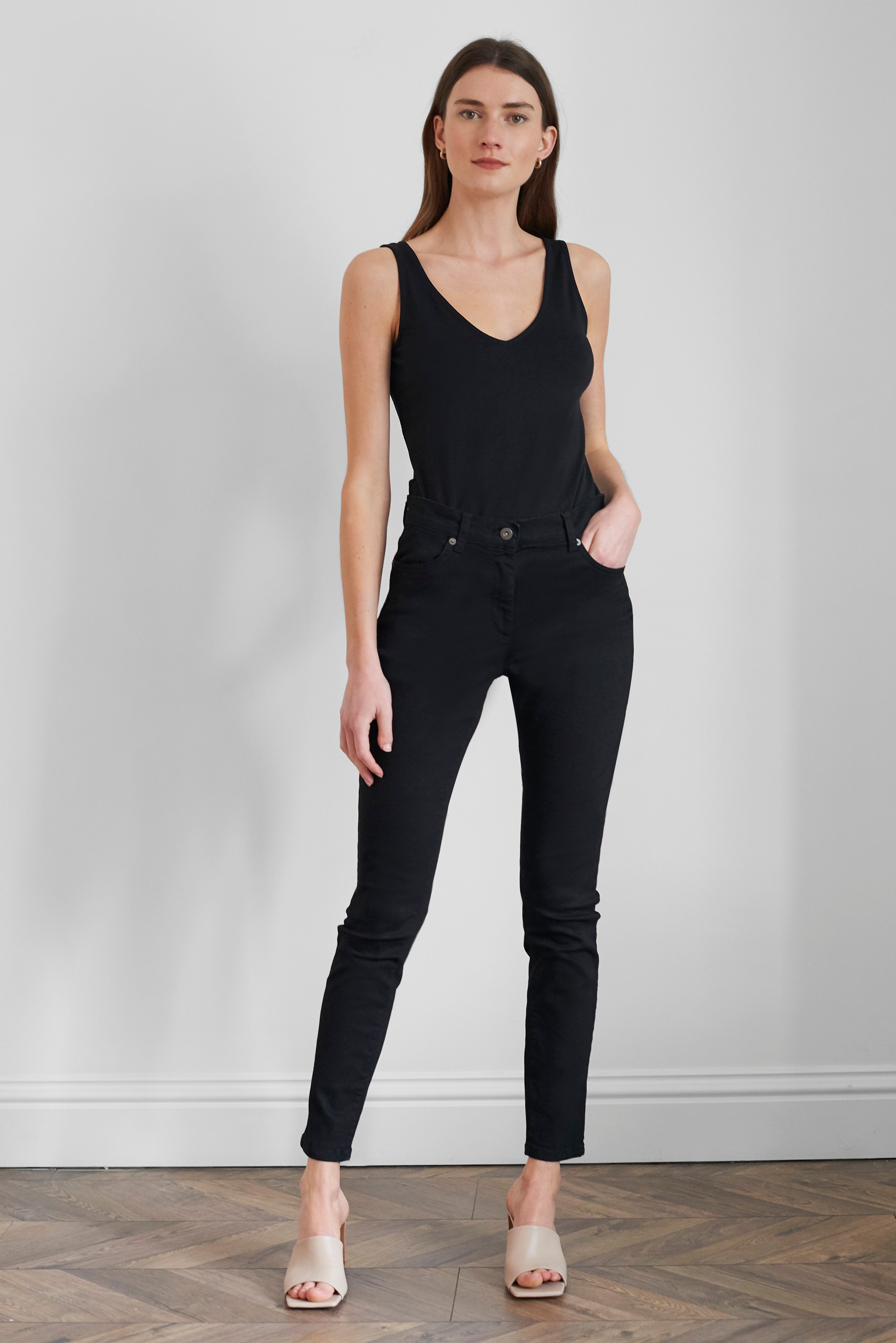 Black Reform Skinny Jeans